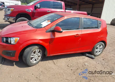 2013 Chevrolet Sonic Lt Auto из США, поврежденный, VIN 1G1JC6SH3D4149706